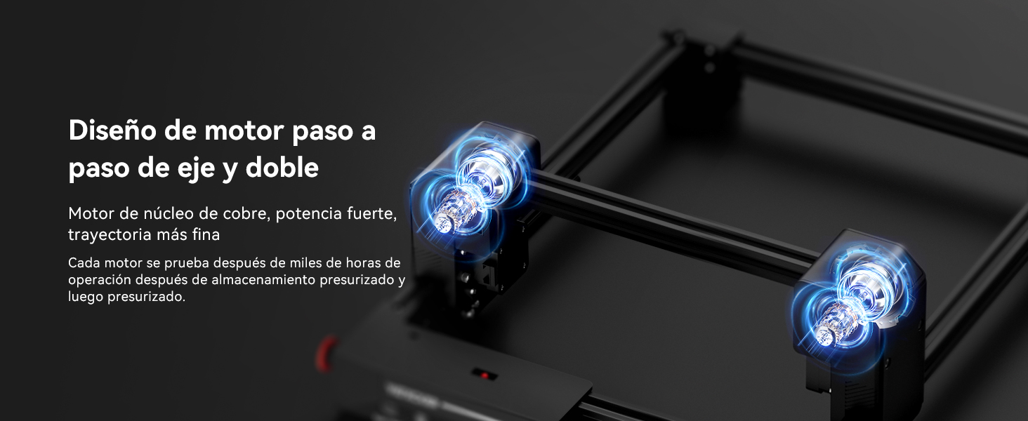 Verbessertes Gurtantriebssystem für die Schiene der Optischen Achse