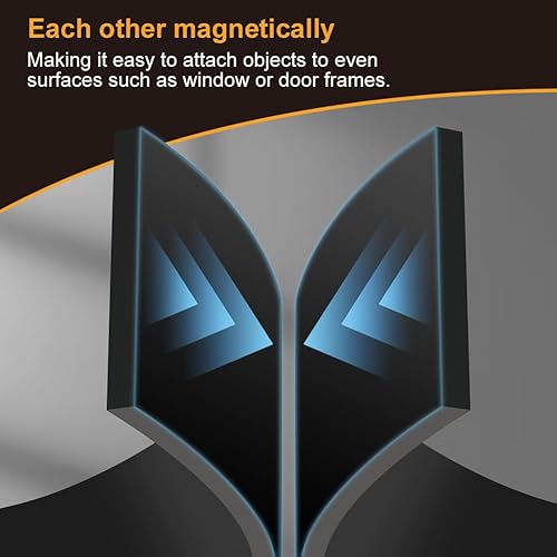 Flintronic Magnetband Selbstklebend, 2M Magnetstreifen für Fliegengitter und Moskitonetze, Ferroband Magnetband mit Starker Kleber, Fliegengitter Magnet Zuschneidbar für Küche, Schule, Büro - Cheap-Us