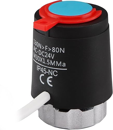 Wengart Thermoelektrischer Stellantrieb WG2212,ACDC24V M30*1,5 Gewinde,Normal Geschlossen Arbeit für Fußbodenheizung - Cheap-Us