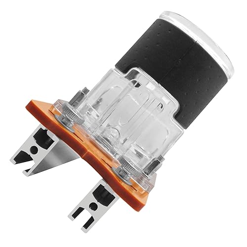 Holz-Router-Slotting-Locator, 2 in 1 Schlitz basis und Befestigungs halterung für 65-mm-Trimmmaschine, hoch effiziente Trimmer-Schlitz halterung für Holz bearbeitungs projekte - Cheap-Us