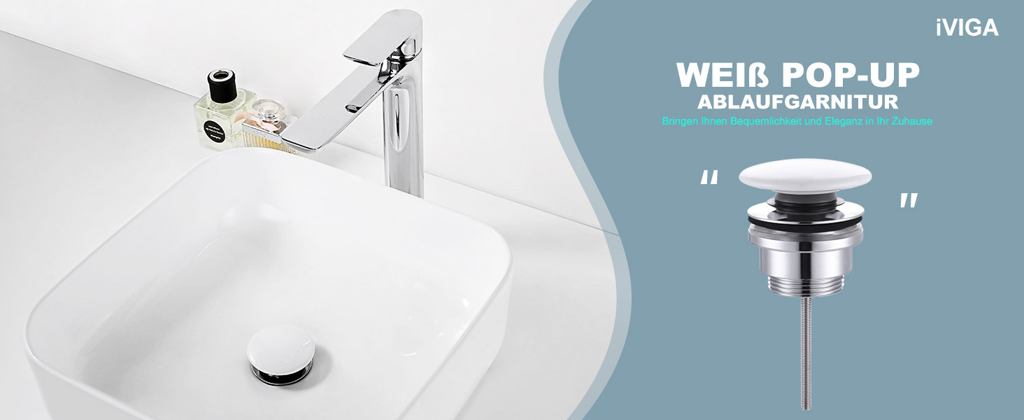 Waschbecken Ablaufgarnitur
