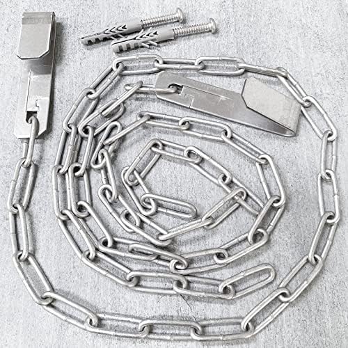ECI® Gitterrost-Sicherung Einbruch-Schutz Zusatz-Sicherung für Licht-Schacht Keller-Schacht 5 Paar - Cheap-Us