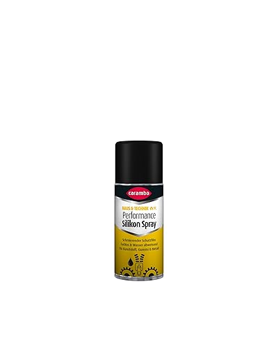 Caramba Performance Silikon Spray, Gleitspray zum Pflegen und Schützen, Schmieröl für Kunststoff, Gummi und Metall, Farblos und Geruchsarm, 300 ml - Cheap-Us