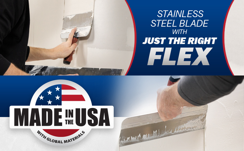 Marshalltow,, USA, Spachtel, Steinless, Steel, Blade