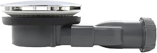 Wirquin 30720138 Duschabfluss, extra flach D90 - Cheap-Us