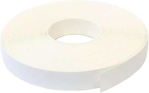 Kantenumleimer Melamin 22mm x 10m mit Schmelzkleber in weiss glatt matt Dekor - Cheap-Us