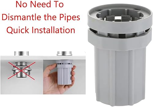 Wasserhahn Befestigungsmutter, 1 Stück ABS Kunststoff Wasserhahn Sicherungsmuttern, Wasserhahn Anti-Lockerungs Mutter, Wasserhahn Befestigungszubehör für Küche, Badezimmer - Cheap-Us