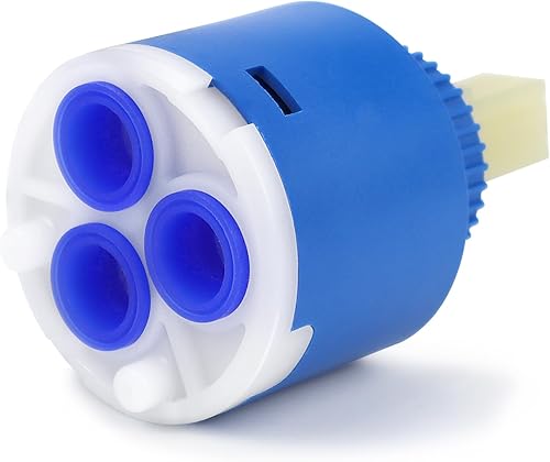 BHHTBB Kartusche Wasserhahn 35mm Keramik Ersatzkartusche Wasserhahn Kompatibel mit Blanco 121894 Armaturen Kartusche für Küchenarmatur, Badarmaturen, Bidetarmaturen (35mm) - Cheap-Us
