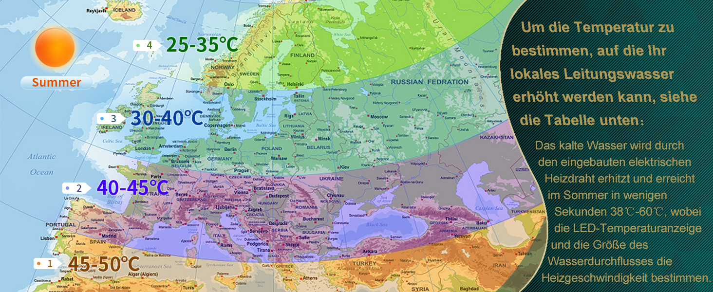 elektrischer wasserhahn