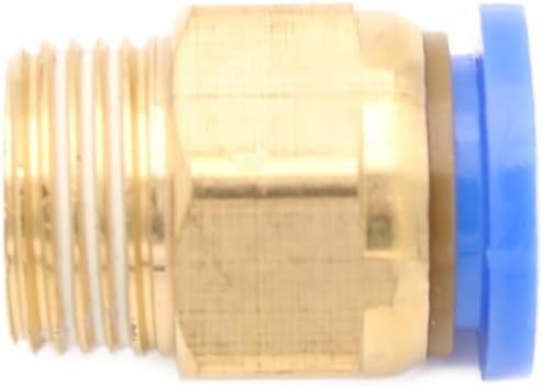 Pneumatik Steckverschraubung R 3/8' auf 12mm IQS, 4 Stück Push In Druckluftanschluß Steckanschluss - Cheap-Us