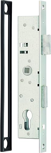 Alberts 413057 Rohrrahmenschloss | verzinkt | Dornmaß 25 mm | Höhe 197 mm | Breite 38 mm - Cheap-Us