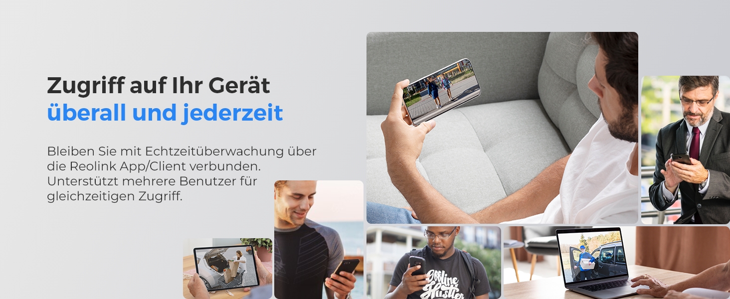 Unterstützt mehrere Benutzer für gleichzeitigen Zugriff.