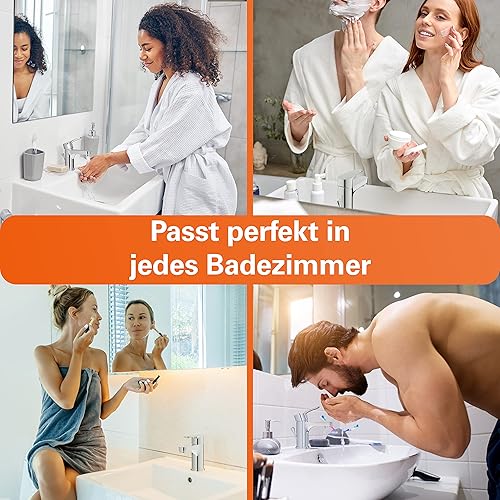 EISL Badewannenarmatur CLAUDIO, Mischbatterie Chrom mit Brauseanschluss, Wasserhahn Badewanne mit Umsteller zwischen Wanneneinlauf und Brause, Einhebelmischer NI023CALCR - Cheap-Us