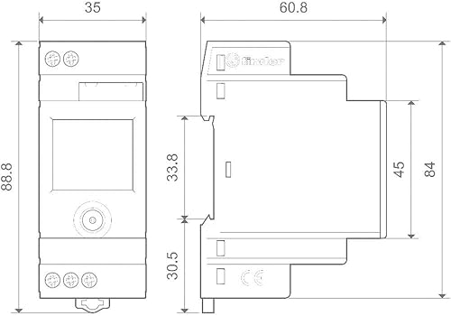 finder 12.51.8.230.0000 Leistungsrelais weiß 16 A, -20-50 °C, CE, 110-230 V, 50-60 Hz, One Size - Cheap-Us