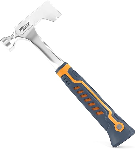 AMERICAN MUTT TOOLS Trockenbauhammer Beil mit 400 g Kopfgewicht und ergonomischem Griff - Drehhammer, Martillo Para Trockenbaubeil - Cheap-Us