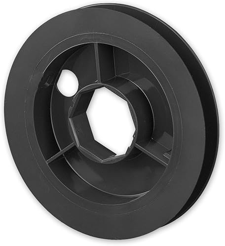 Mini Gurtscheibe, Ø 138 mm für Achtkant-Welle SW 40 - bis 15 mm Gurtbreite, Gurtaufnahme 5,0 m, von EVEROXX® - Cheap-Us