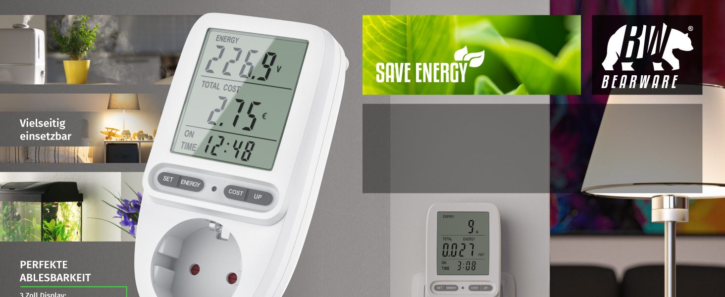 Energiekostenmessgerät