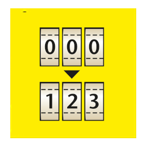 3 stelliger Zahlencode