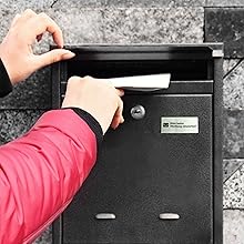 Namensschild Briefkasten