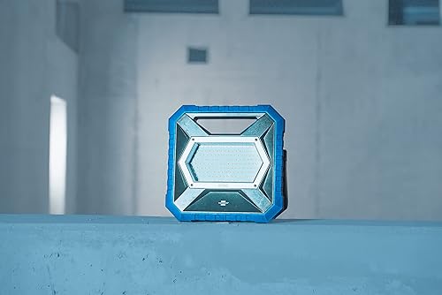 Brennenstuhl Professional LED Hybrid Baustrahler BS 8050 MH (Kompatibel zum Bosch Professional 18V Akku System, Akku- und Netzbetrieb, 80W, 5m, 7900lm, dimmbar, ohne Akku, Engineered in Germany) - Cheap-Us