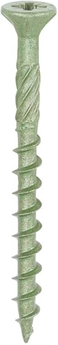 TIMCO Classic Terrassenschrauben, 4,5 x 70, für den Außenbereich, Grün, 200 Stück - Cheap-Us