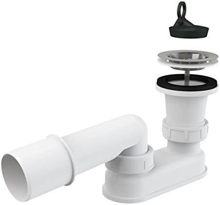 Ablauf Ablaufgarnitur für Duschtasse DN 50 Geruchsverschluss Siphon Sifon Dusche Garnitu - Cheap-Us