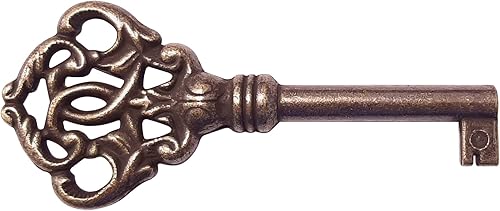 cyclingcolors Möbelschlüssel schrankschlüssel zierschlüssel türschlüssel braun durchgerieben - Cheap-Us