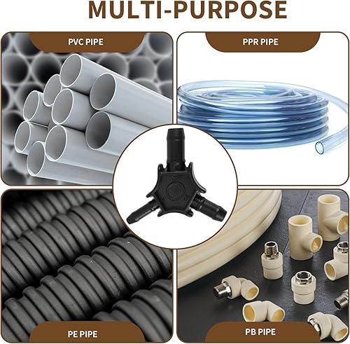 Multifunktionales Kalibrier- und Entgratwerkzeug, Kalibrierer für mehrschichtige Rohre, Kalibrierschlüssel aus langlebigem Kunststoff für Rohre aus PEX und Aluminiumverbund, 16-20-25 mm - Cheap-Us