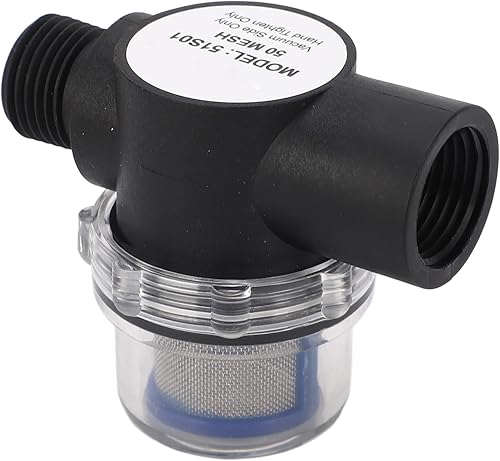 Filter 1/2 Zoll, Wasserfilter 1/2' Wasserpumpenfilter, Inline-Wasserfilter, 1/2-Zoll-14-Innengewinde, Inline-Filter, 50-Mesh-Sieb, Kunststoffkonstruktion, Wassersieb Für Rohrleitungen - Cheap-Us