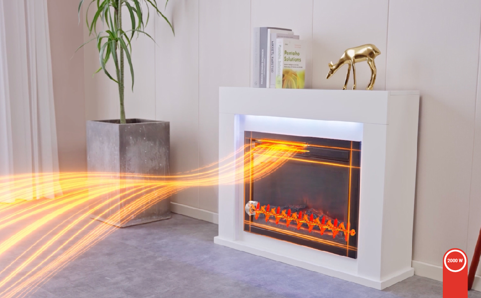 Standkamin MATTI von KAMINIO mit Heizung