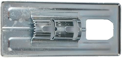 Stichsägen-Grundplatte für Hitach für 55 Stichsäge, Boden-Elektrowerkzeug, Schnellwechsel, stabil, Aluminium-Material, silberfarben - Cheap-Us