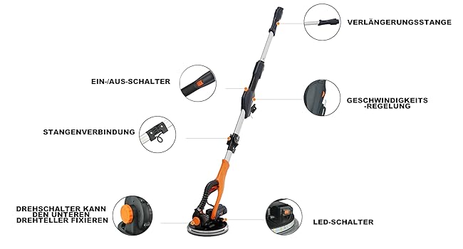 Giraffe Schleifmaschine