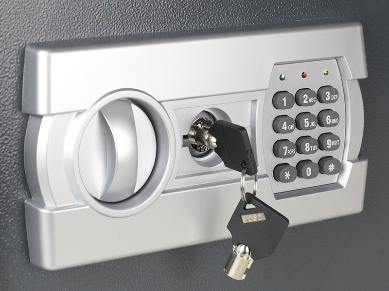 Möbeltresor mit Elektronikschloss von HMF