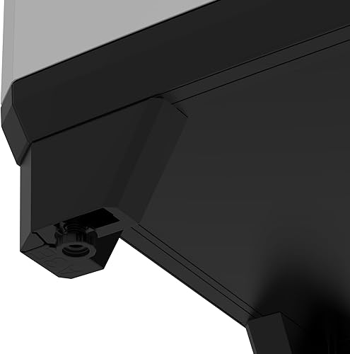 Keter Linear Kunststoffschrank, hoch, hellgrau/schwarz/blau, 68 x 39 x 173 cm - Cheap-Us