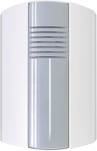 REV Türgong mit 8 einstellbaren Melodien. Batterie-, oder Batterie- und Trafobetrieb, Weiss - Cheap-Us