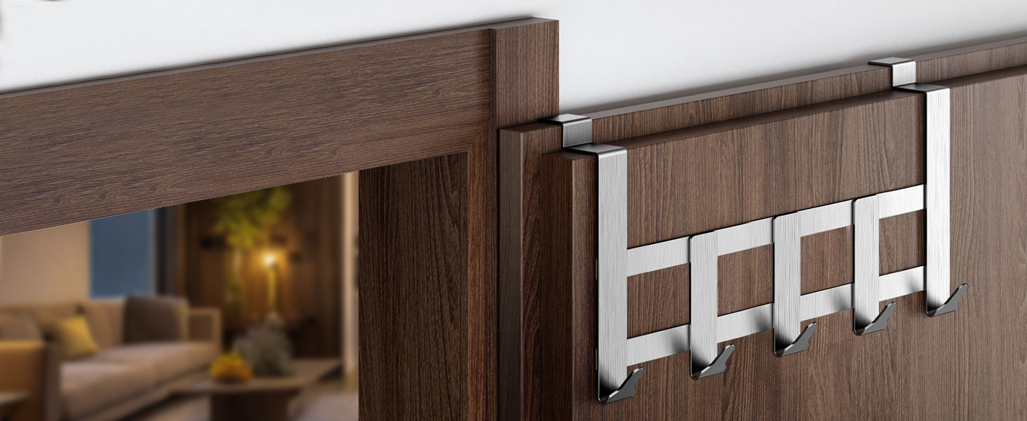 Türhakenleiste zum einhängen, porte manteau pour porte, over door hook, appendino da porta