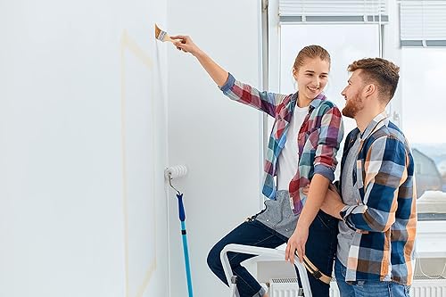 Drabest 2 Stufen Tritthocker Stahl Leiter Klappbar Rutschfester Tragehocker Sicherheit Trittleiter - Cheap-Us