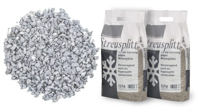 OPPENHÄUSER Diabas Streusplitt: 1-3 mm oder 2-5 mm Körnung