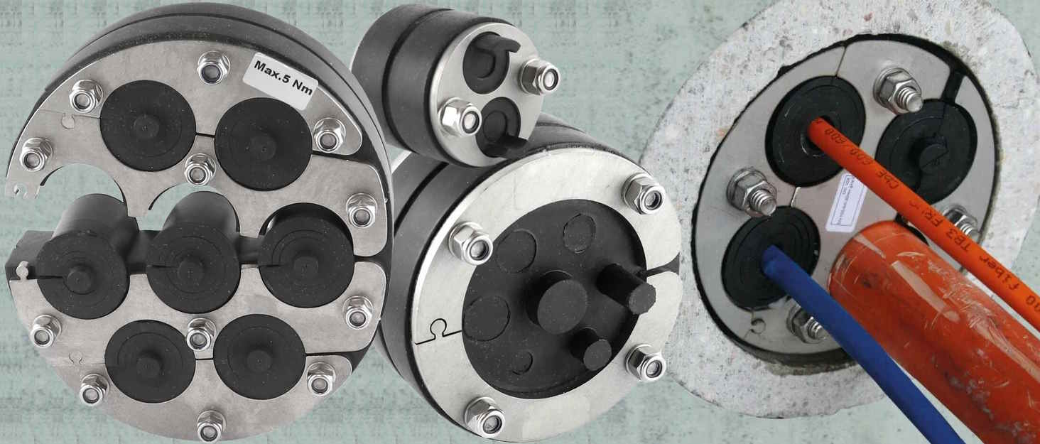 Mauerdurchführungen, Ringraumdichtungen