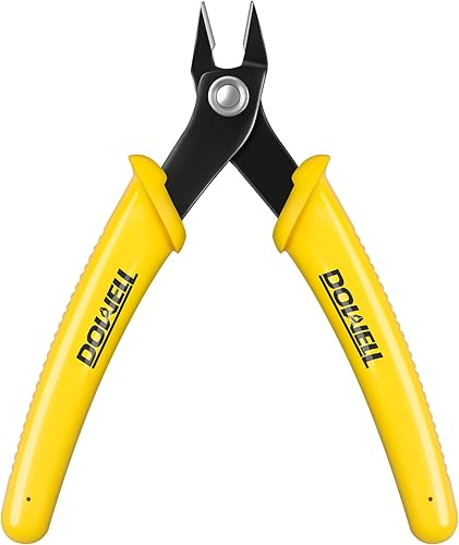 DOWELL Micro Cutter Flush Cutter Weiche Drahtschneider Professionelle Schneiden Kupfer und Aluminium Drahtkabel - Cheap-Us