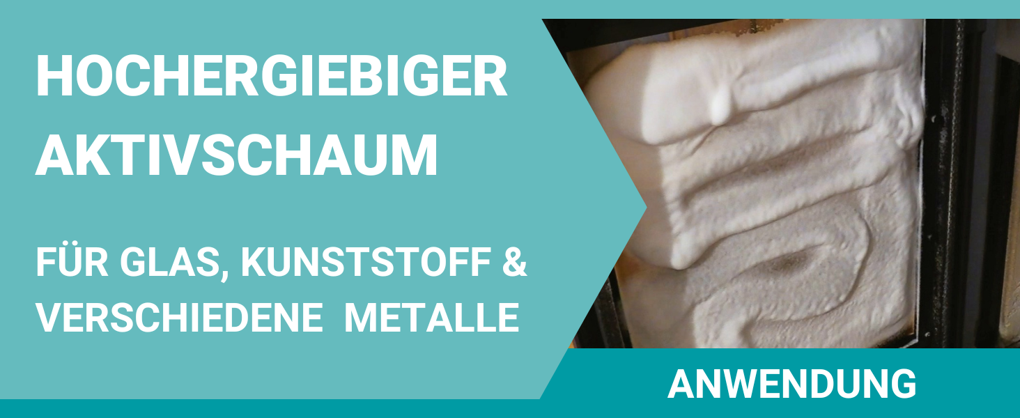 HOTREGA Kaminscheibenreiniger Aktivschaum 300ml