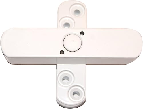 Bever 21SW STUCO Safe Fenstersicherung Nr. 21 SW, 2-flügelig, Farbe weiß - Cheap-Us