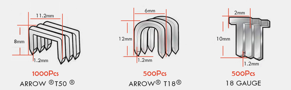 2000 Klammern und Klammerentferner