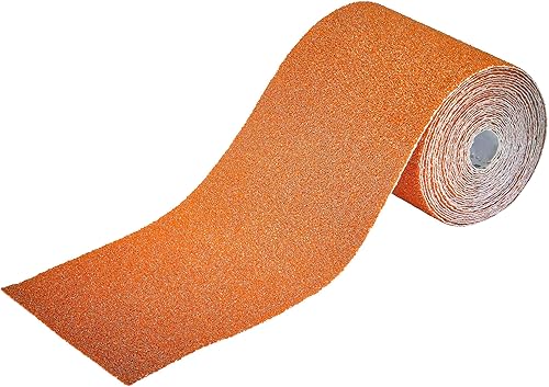 wolfcraft Schleifpapierrolle für Holz/Metall 5 m x 115 mm I 1776000 I Zum Schleifen von Holz- und Metalloberflächen K240 - Cheap-Us