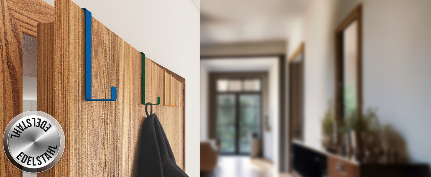 Türhaken, crochet porte  over door hanger, attaccapanni da porta, perchero puerta