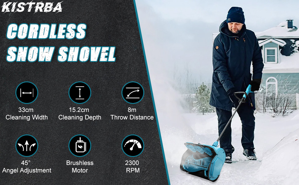 Kistrba Akku Schneefräse