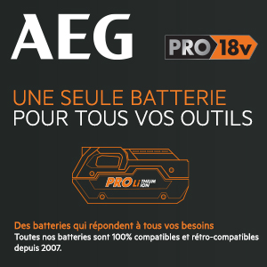 Pro18V, Aeg, Akku, kompatibel, Plattform