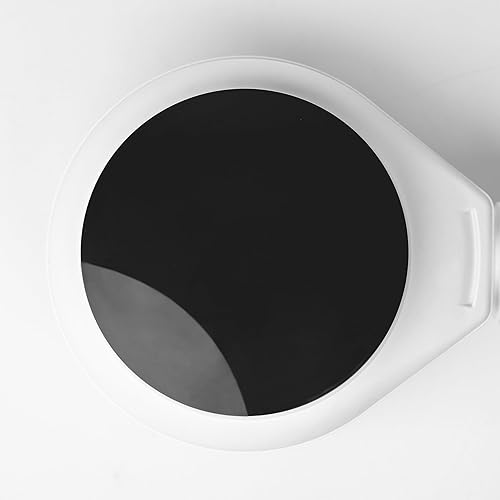 Abdeckhaube für Duschabfluss, Ø 115 mm, kompatibel mit Viega Tempoplex Ablaufgarnitur ab Baujahr 2006, passend für Modell 6964.0, für Ablaufloch Ø 90 mm, schwarzes ABS ASA, Deckel Dusche Abdeckung - Cheap-Us