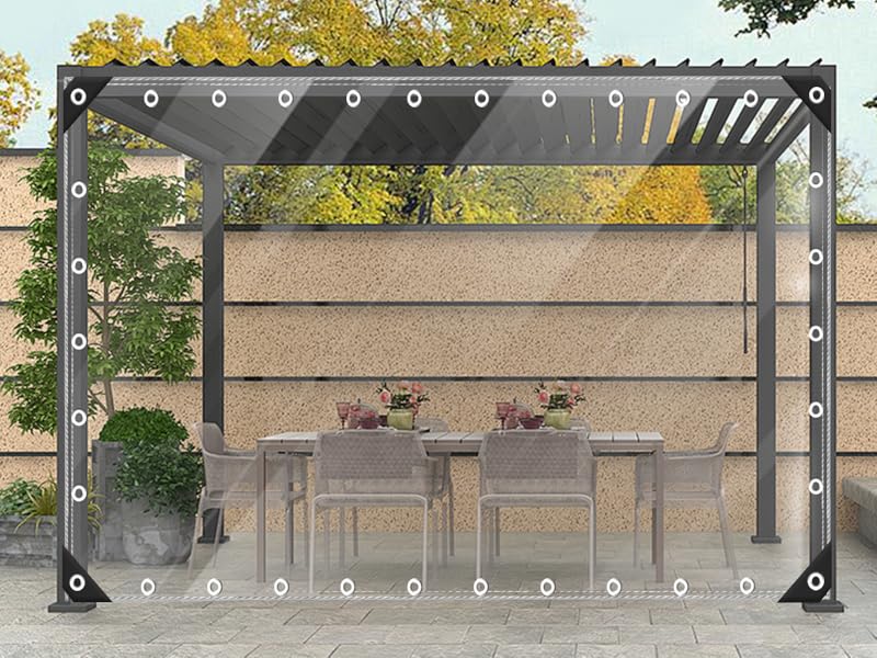 Plane Transparent mit Ösen