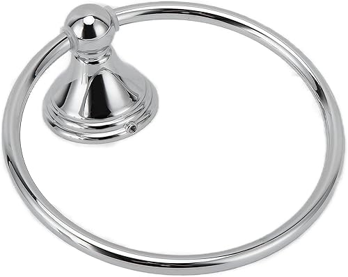 Handtuchring Handtuchhalter Handtuchhalter Retro-Stil Badezimmer Hardware Rack(893 Chrom Handtuchring) - Cheap-Us